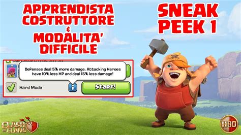 apprendista costruttore clash of clans livelli